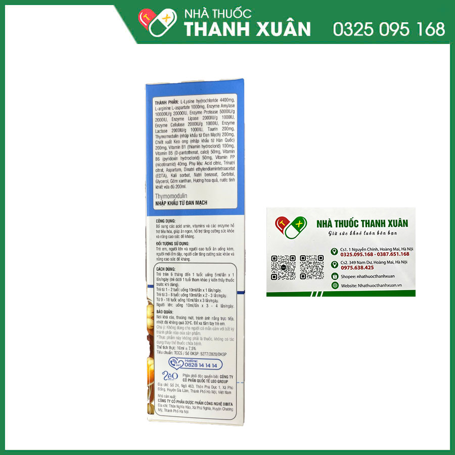Multi Envita giúp hỗ trợ tiêu hóa, giúp ăn ngon, hỗ trợ tăng cường sức khỏe và nâng cao sức đề kháng